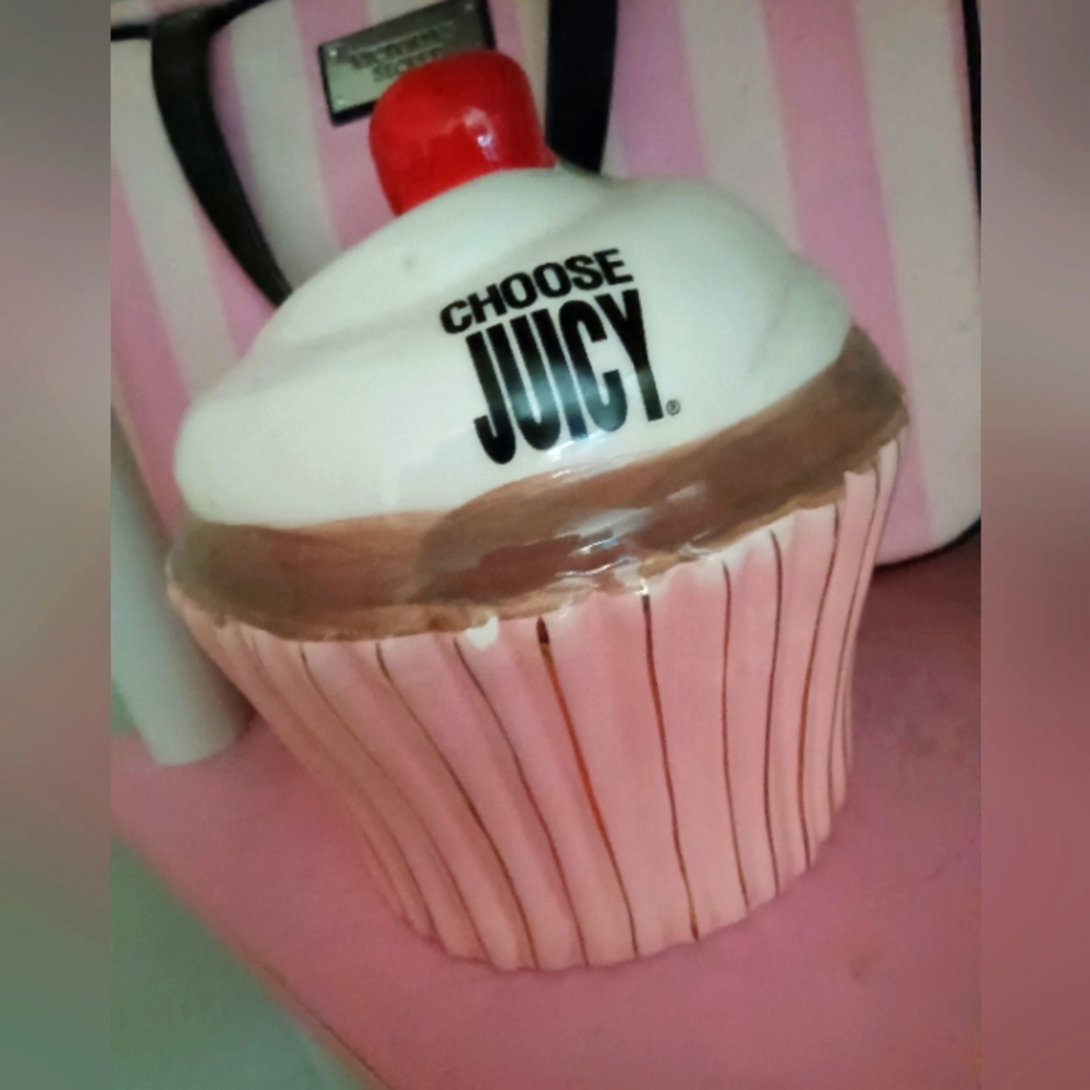 Juicy couture cupcake piggy bank